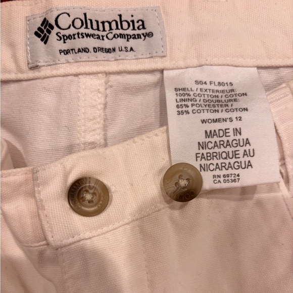Columbia white Capri jeans size 12 - Picture 4 of 15